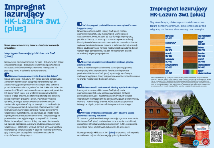 HK - Impregnat lazurujący PLUS