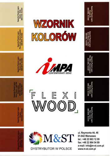 poglądowy wzornik kolorów