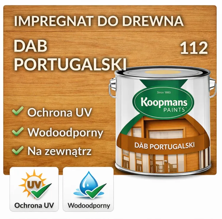 dąb portugalski kolor orientacyjny